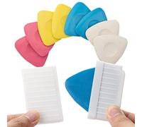 Mr. Pen- Tailors Chalk Set, 8pcs Tailor Chalk with 2 Holders Set, Fabric Chalk, Sewing Chalk, Sewing Chalk for Fabric, Tailors Chalk for Fabric, Tailor Chalk Holder, Triangle Fabric Chalk