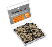 Mr. Pen Thumb Tacks - 500 Pack Bronze Metal Pins for Bulletin Board