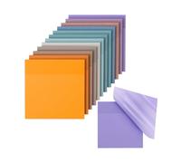 Mr. Pen- Transparent Sticky Notes, 3”x3”, 12 Pads, 600 Sheets, Happy Harmony, See Through Sticky Notes
