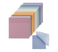 Mr. Pen- Transparent Sticky Notes, 3”x3”, Dreamy Pastel, 12 Pads, 600 Sheets, See Through Sticky Notes