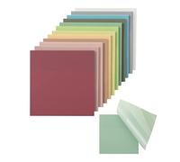 Mr. Pen Transparent Sticky Notes, 600 Sheets, Vintage Colors, See Through Sticky Notes