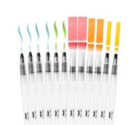 Mr. Pen- Watercolor Brush Pens, 12 pcs, Water Brush Pens for Watercolor, Water Color Pen, Watercolor Paint Pens, Refillable Watercolor Brush Pens, Assorted Color and Size Water Color Brushes