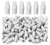 Mr. Pen- White Pencil Top Erasers, 120 pc,Eraser Caps for Pencils, White Pencil Head Erasers