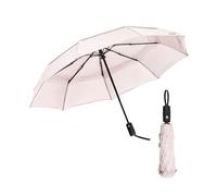 Mr. Pen - Windproof Travel Umbrella, Automatic Rain Umbrella, Compact, Rosé Whisper, 42 pulgadas