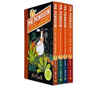 Mr. Penguin and A Case of Adventure Series 4 Books Collection Box Set By Alex T Smith(Lost Treasure, Fortress of Secrets, Catastrophic Cruise & Tomb of Doom)