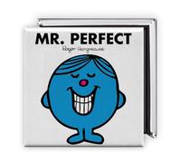 Mr. Perfect Magnet - 2x2 Inch Glossy Rectangular Fridge Magnet | Official Mr Men Gift | Proudly Made in the UK | Fun Home or Office Accessory with Branded Packaging