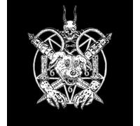 Mr Pickles Pentogram Drawn Dog Head Men's T-Shirt - Black - 3XL