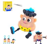 Mr Plucky Hair Pulling Toy, 2025 Best Hair Pulling Fidget Toys Mr Plucky,Hair Plucking Fidget Toy,Blackhead Removal Toy,Can Plucking, Squeezing,Ornaments, Perfect for a Picking Addiction (A)