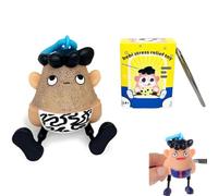 Mr Plucky - Pimple Popping & Blackhead Fidget Toy with Tweezers - Stress Relief Sensory Toy