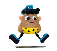 Mr Plucky Toy, Picking Fidget Toy, Funny Hair Plucking Fidget Toy, Novelty Hair Picking Fidget Toys, Trichotillomania Fidget Toys for Kids Adults