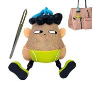 Mr Plucky Toy, Picking Fidget Toy, Hair Plucking Toy with Tweezers, Skin Hair Plucking , Novelty Hair Picking Fidget Toys, Trichotillomania Fidget Toys for Kids Adults