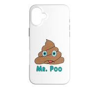 Mr. Poo Case for iPhone 16 Plus