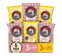 Mr Porky Pork Snack - 3 Crispy Strips x 3 Pork Crispy Mustard Strip