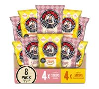 Mr Porky Pork Snack - 4 Crispy Strips x 4 Pork Crispy Mustard Strip