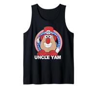 Mr. Potato Head 4th of July Uncle Yam Patriotic Frame & Hat Tank Top