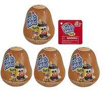 Mr Potato Head Tots Collectible Figures Mini Toys for Kids Ages 3 & Up (Four)