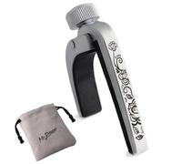 Mr.Power Guitar Capo Zinc Alloy Clamp for Acoustic Electric Guitars Ukulele, 6-String Instruments Guitar Accessories with Bag 3 Colors Available (Silver)