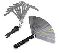 Mr.Power Guitar Tools Include 9 Understring Radius Gauge Set + 32 Blades Feeler Gauge + Guitar Pin Pull Luthier Tools
