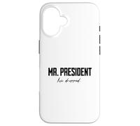 Mr. President Mic Dropped Funny Presidental Gifts Case for iPhone 16