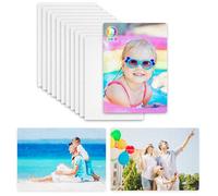 MR.R 12 Sets Sublimation Blanks Jigsaw Puzzle - DIY White Puzzle for Sublimation Transfer, Thermal Transfer Heat Press Printing Crafts (A4-120 Style)