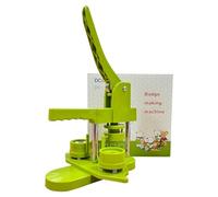 MR.R 32MM Badge Button Machine Button Maker Easy DIY Pin Maker Machine (Green)
