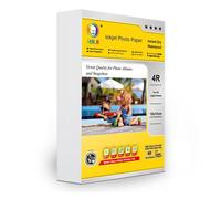 MR.R Inkjet Glossy Photo Paper 4X6 10X15cm 102X152mm 240gsm x 50 Sheets