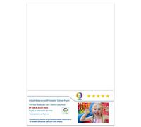 MR.R Inkjet Printable Waterproof Water Transfer Paper for Temporary Skin, Nail Sticker (A4 x10 Sets)