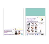 MR.R Laser Printable Waterproof Water Transfer Temporary Tattoo Paper A4 210 x 297mm Pack of 5 Sets (A + B per Set)