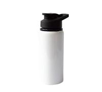 MR.R Sublimation Blanks White Sport Aluminum Bottle Portable Drinking Lid Bottle 600ml for Heat Press Transfer Printing