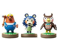 Mr. Resetti - Blathers - Mabel Amiibo (Animal Crossing Series) for Nintendo Switch - WiiU, 3DS (Bulk Packaging)