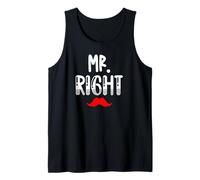 Mr Right Mrs Always Right Couple Tank Top