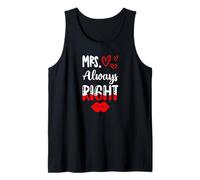 Mr Right Mrs Always Right Tank Top