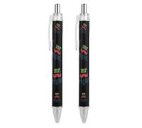 Mr. Right Smooth Retractable Ballpoint Pens 2 PCS