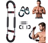 Mr Sculpt Gorilla Bar, Mr. Sculpt - Official Gorilla Bar, Mr Sculpt Gorilla Bar For Chest Workout, 40-100lb Adjustable Twister Arm Trainer, for Home Workout Equipment (Red)