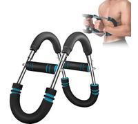 Mr Sculpt-Mr Sculpt Gorilla Bar, Mrsculpt Official Gorilla Bar for Chest Workout, 60-110lb 3 Levels of Resistance Adjustment for Men and Women, Arms, Back Workout, Detachable (Blue)