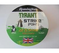 MR SERVICES HAZLEMERE LTD - REMINGTON TYRANT STRIKE POINTED 22-5.5mm AIRGUN - AIR RIFLE PELLET TIN OF 500