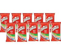 Mr Sheen Multi Surface Wipes, C,ean and Dust Wood, Glass Meta, and Plastic Surfaces, Scent: Magnolia and Cherry, Size: Pack of 10