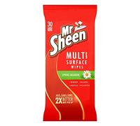 Mr Sheen Ultra Effective Spring Meadow Wipes, 30 Wipes