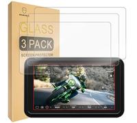 Mr.Shield 3-Pack Tempered Glass Screen Protector for Atomos Shinobi II | Japan Glass with 9H Hardness