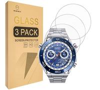 Mr.Shield 3-Pack Tempered Glass Screen Protector for Huawei Watch Ultimate