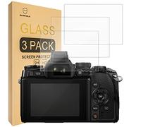 Mr.Shield Glass Screen Protector for Olympus OM-D E-M1 MARK II/MARK III | PEN-F E-P5 E-PL8 E-PL7 E-PL9 Camera 3-Pack Tempered Glass Japan Glass with 9H Hardness