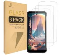 Mr.Shield Screen Protector compatible with DOOGEE Fire 6 / Fire 6 Power [3-PACK] [Tempered Glass] [Japan Glass with 9H Hardness]