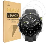 Mr.Shield Screen Protector compatible with Garmin MARQ ATHLETE/GOLFER/COMMANDER/ADVENTURER/AVIATOR/CAPTAIN [Gen 2] [Tempered Glass] [3-PACK] [Japan Glass with 9H Hardness]