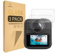 Mr.Shield Screen Protector compatible with GoPro MAX2 [Tempered Glass] [3-PACK] [Japan Glass with 9H Hardness]