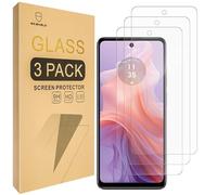 Mr.Shield Screen Protector compatible with Motorola Moto E14 [Tempered Glass] [3-PACK] [Japan Glass with 9H Hardness]