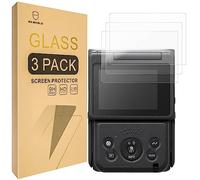 Mr.Shield Screen Protector For Canon PowerShot V10 Camera [Tempered Glass] [9H Hardness] [3-Pack] Screen Protector