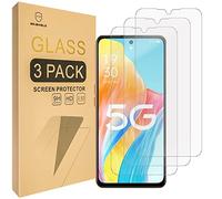 Mr.Shield Screen Protector For Oppo A98 5G / Oppo F23 5G / Oppo A1 5G [Tempered Glass] [9H Hardness] [3-Pack] Screen Protector