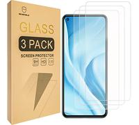 Mr.Shield Screen Protector For Xiaomi Mi 11 Lite [Tempered Glass] [9H Hardness] [3-Pack] Screen Protector