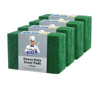 MR.SIGA Heavy Duty Scouring Pads, Household Scrubber for Kitchen, 24 Pack