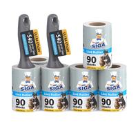 MR.SIGA Lint Rollers for Pet Hair Extra Sticky, 540 Sheets, Lint Remov